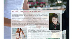 Desktop Screenshot of floridaceremonies.com